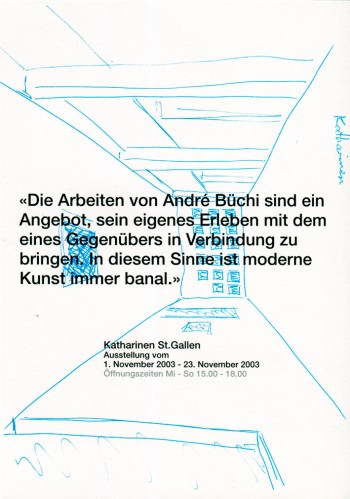 Katharinen St.Gallen 2003 André Büchi